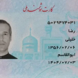 تصویر رضا خلیلی